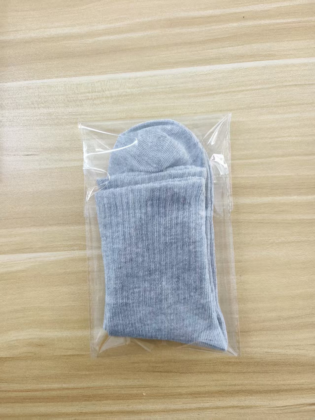 Picture of Men's socks cotton socks men's black white gray mid-calf length socks men's sports long white socks thin white socks