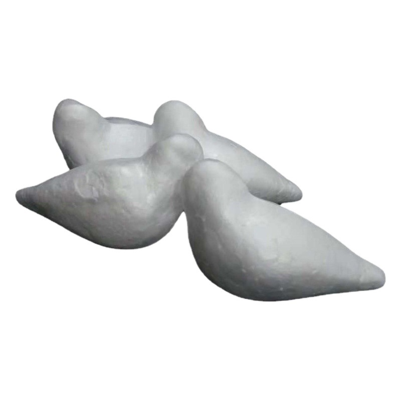 Foam bird model kindergarten art handmade DIY material Styrofoam ball bird mold preschool education painting