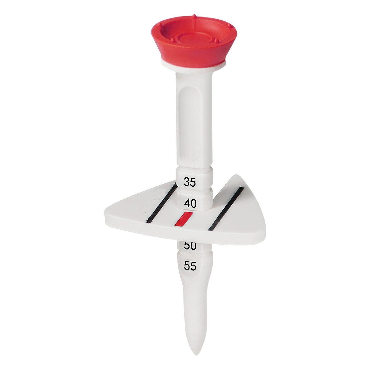 Hot sale Korean manufacturers supply rubber Golf nails Golf Tee adjustable height mark in stock