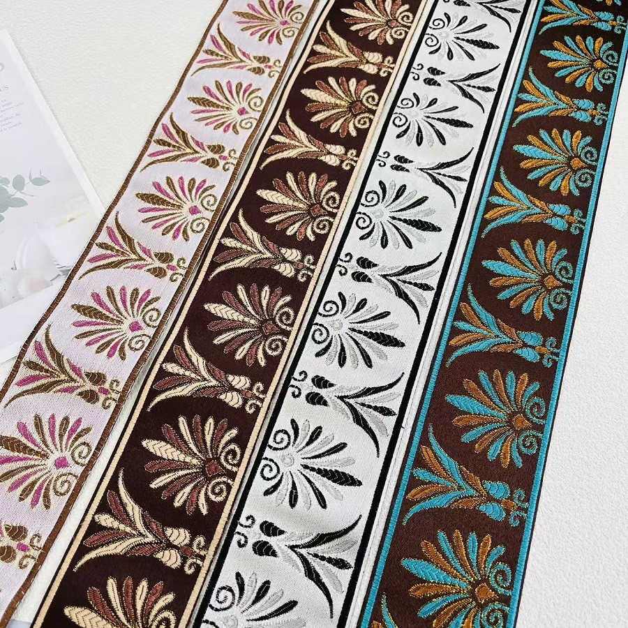 Curtain lace webbing hotel bedding webbing home clothing accessories SH-3210 wide 6CM