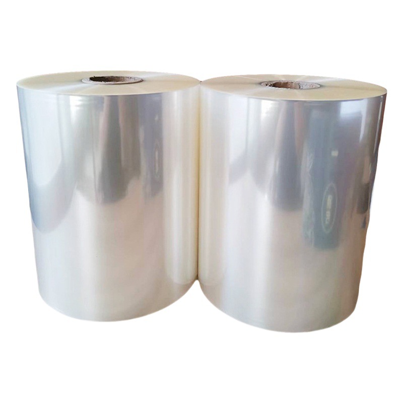 Manufacturer Wholesale Pof Half-Fold Heat Shrinkable Film Packaging Box Plastic Sealing Film Packaging Film Transparent Thickeneded Pof Heat Shrinkable Film