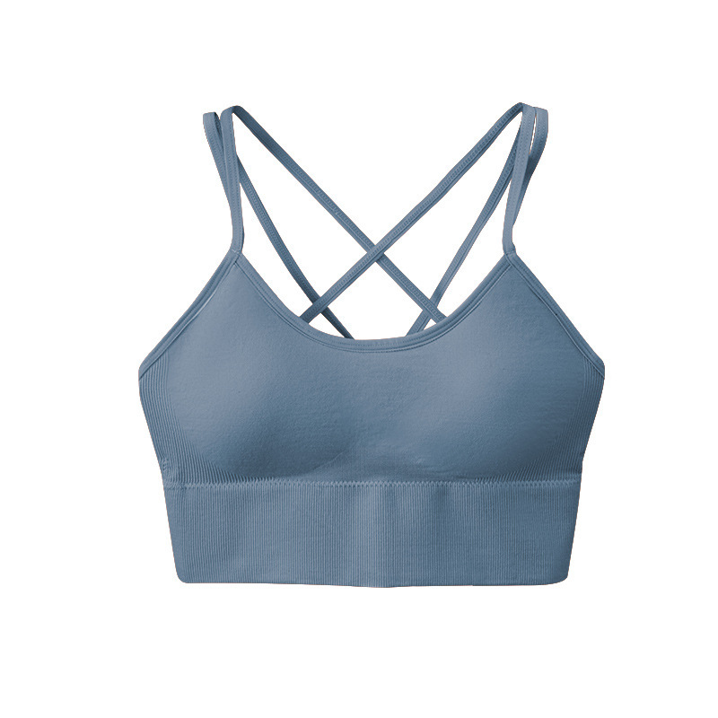 Picture of Cross-border Sports Underwear Women's Plus Size Thin High-strength Shockproof Running Yoga Vest Beautiful Back Push-up Bra