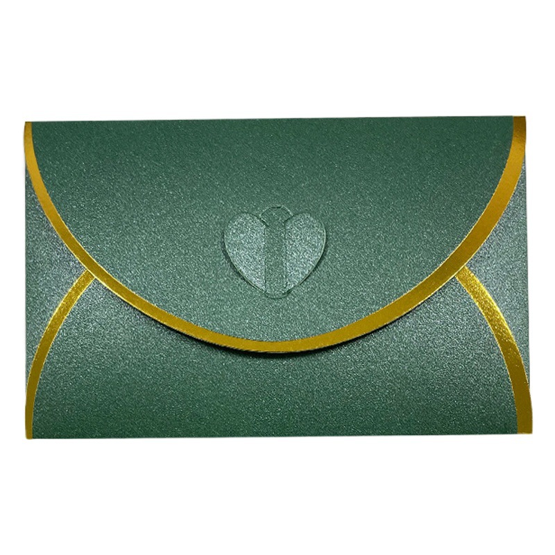 Pearlescent Paper Phnom Penh Envelope Fixed Printing Membership Card Sheet Envelope Paper Bag Bronzing Business High-end Envelope