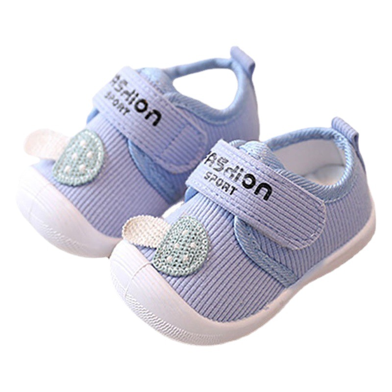 Baby Toddler Shoes for Men and Women Infants Soft Sole Spring & Fall 0-2 Years Old 1 Children Anti-Fall Shoes 2021 New Wholesale