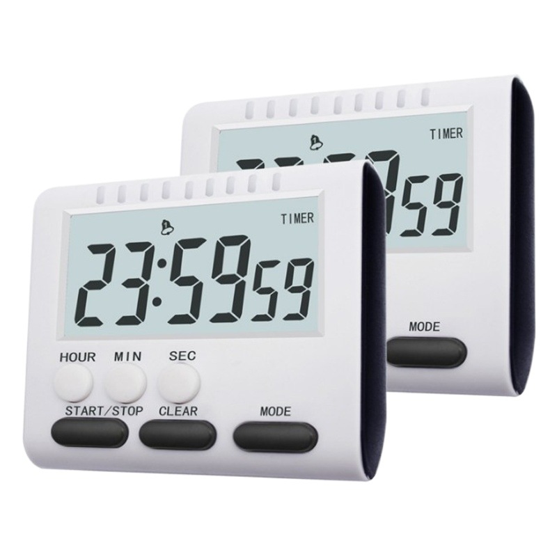 New mute multi-function timer student time manager kitchen bedroom timing reminder clock alarm clock