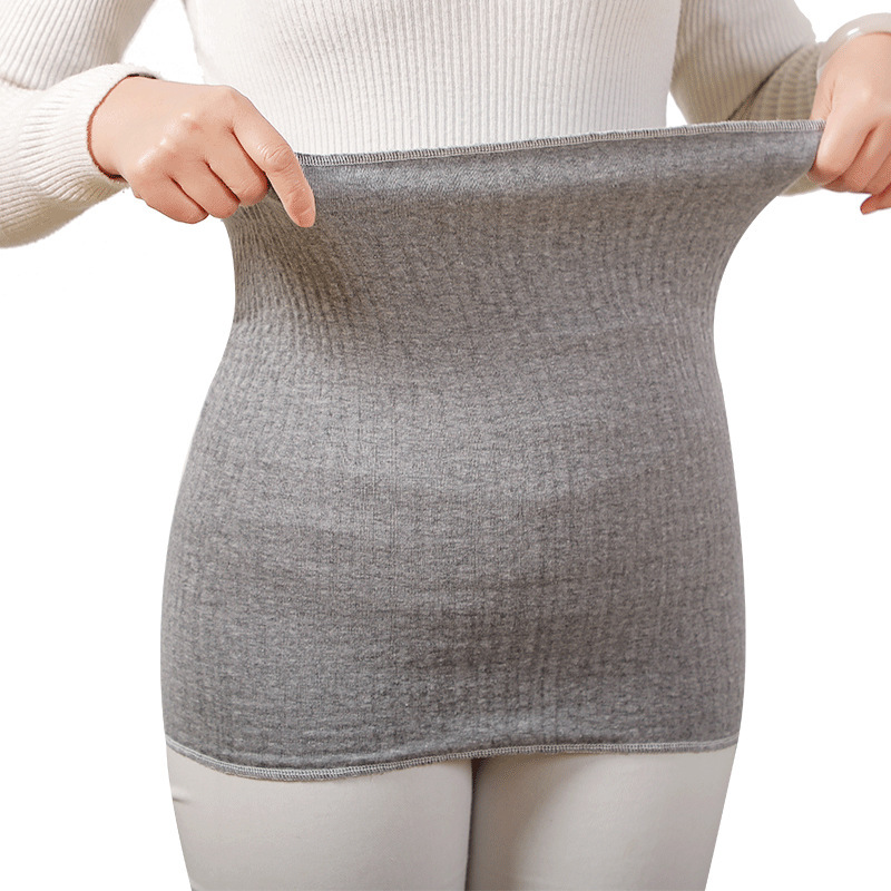 Summer Adult Belly Protector, Mid-Seamless Waist Protector, Waist and Abdomen Single-Layer Elastic Belly Protector, Postpartum Pregnant Woman Summer Protector