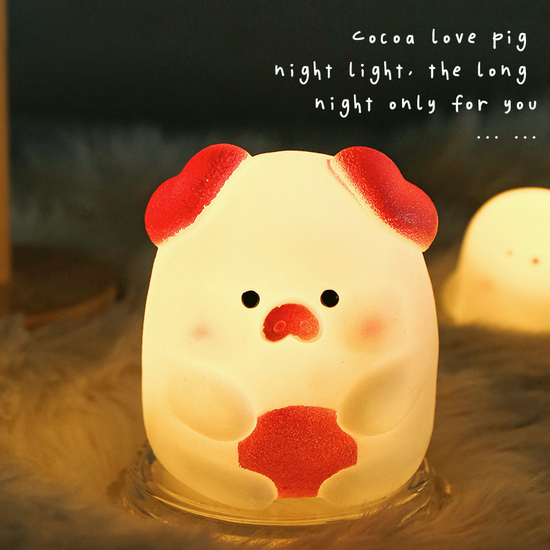 Night Light Bedroom Sleep Light Cute Cartoon Bedside Soft Light Creative Kidsren Sleeping Companion Luminous Rabbit Duck