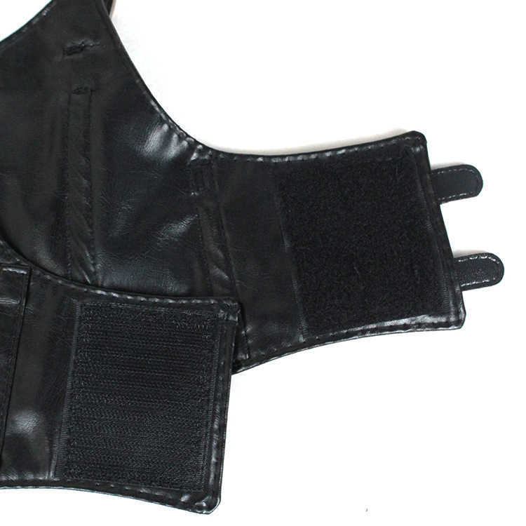 Picture of European and American Texture Strap Belt Women's Outer Shirt Decoration Performance Clothing Matching Vest with Elastcoat and Waist Seal for Foreign Trade