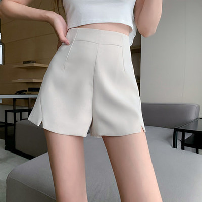 Picture of Simple and Comfortable Women's Summer Thin Casual Large Size Pear Shape High Waist Slimming Design Hot Pants