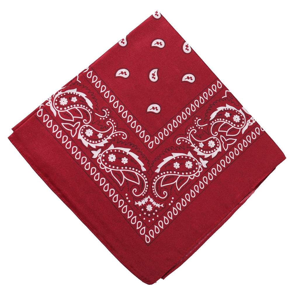 Picture of Amazon Europe and America Outdoor Riding Multifunctional Turban Cashew Flower Square bandana Magic Turban