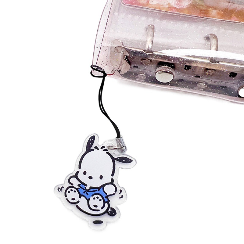 Ins South Korea Mini 3-hole Transparent Small Album 1-inch Card Book 3-inch Goo Card Porter Storage Book Folder Binder