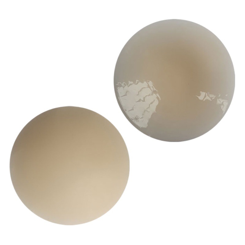 A generation of solid silicone breast stickers anti-bump invisible chest stickers big chest women's wedding condole with thin nipples in summer