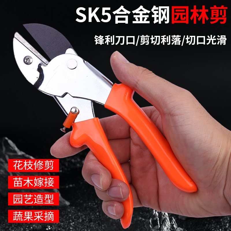 Pruning shears, garden tools, fruit tree pruning, pruning, flower trees, thick branches, bonsai pruning, labor-saving spring fruit branch shears