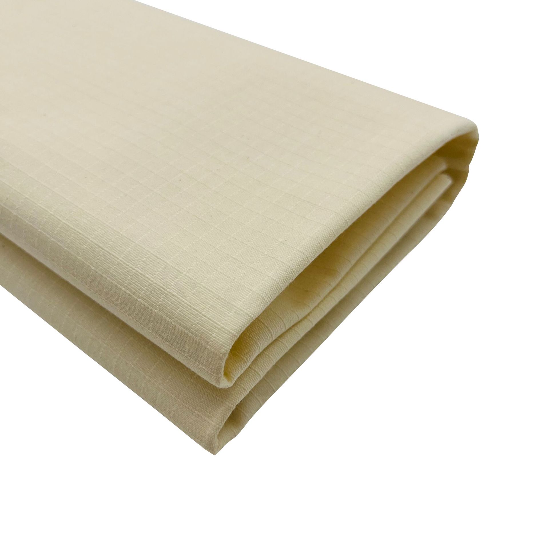 Picture of In-Stock Polyester-Cotton Canvas Plaid 0.6*0.6 Tent Fabric Blended Base Fabric 265g Polyester-Cotton White Base Fabric Customizable