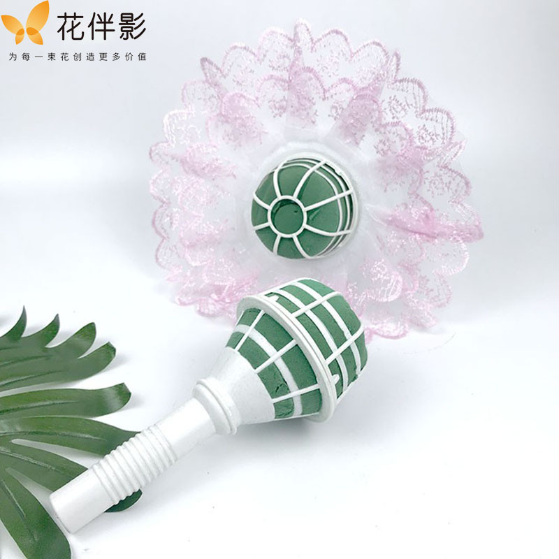 Flower Companion Shadow Belt Mud Hand Lace Bride Hand Flower Decoration Material Wedding Wedding Supplies Flower Packaging Material