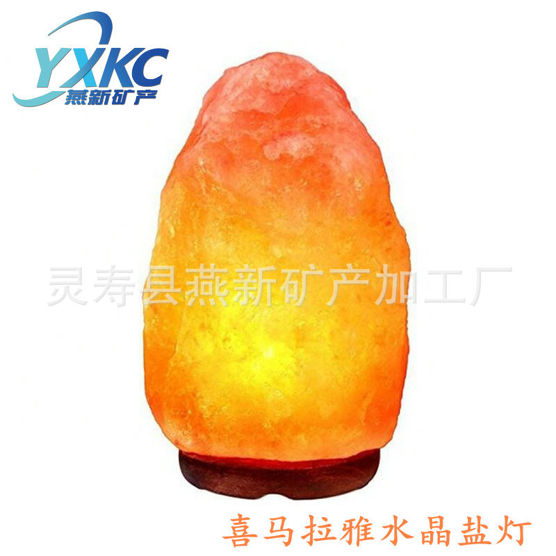 3-5kg salt lamp crystal salt lamp Himalayan rose salt lamp table lamp bedroom bedside night light salt stone lamp