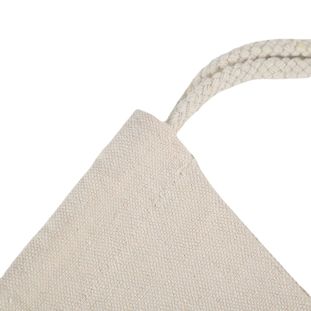 Blank canvas drawstring pocket in stock double shoulder storage pocket student backpack drawstring bag custom logo
