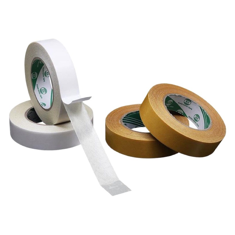 White Carpet Strong Super Adhesive Duct Tape Fixed Photo Frame Board Leather Waterproof Mesh Duct Tape Double Sided