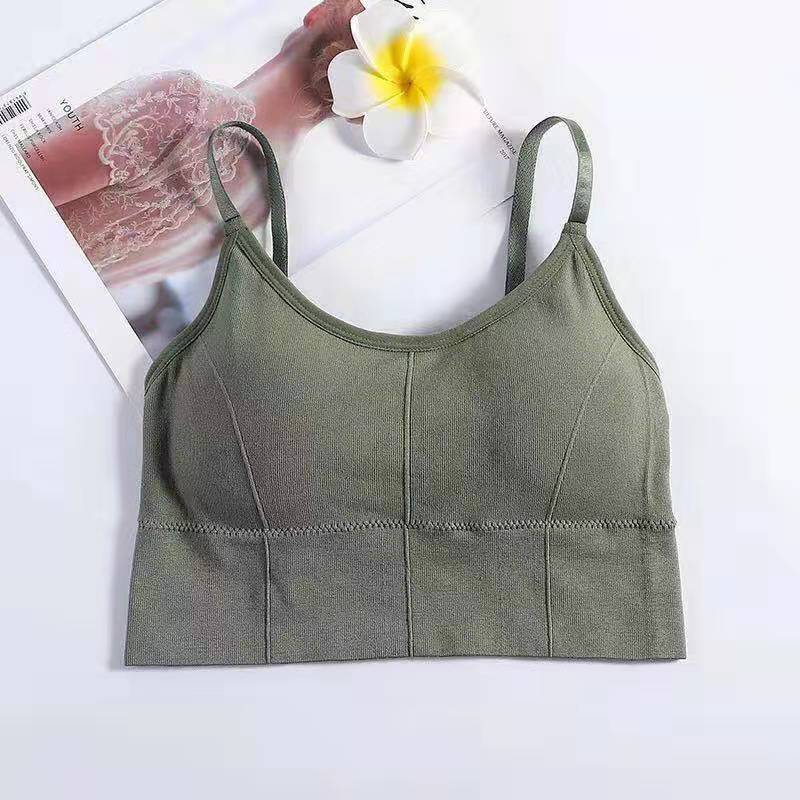 Picture of Hot sale big u beauty back 646 beauty back underwear wireless bra seamless sexy anti-exposure bottoming sports vest