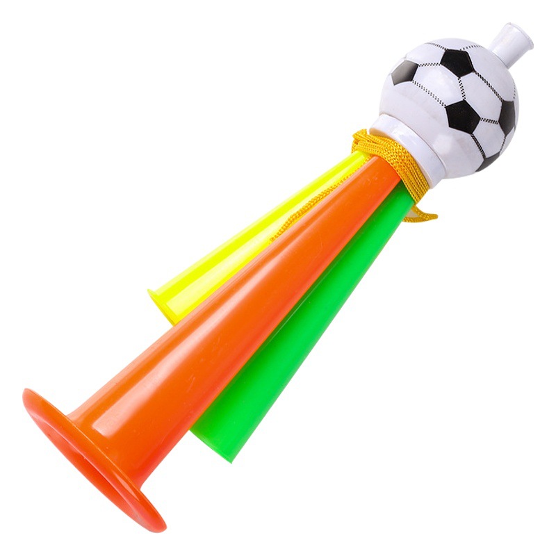 Ball game cheer toys football horn concert Horn fans pull sports horn double tone small horn whistle