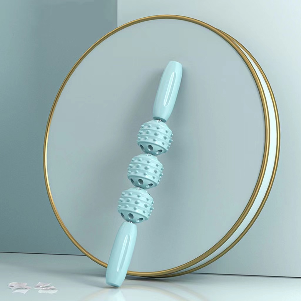 Picture of Massage Stick, Mace, Roller, Fitness Fascia Stick, Leg Muscle Relaxation Roller, Calf Yoga Stretching