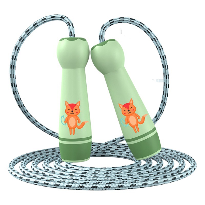 Cross-border children skipping rope cotton rope beginners primary school students sports supplies kindergarten students skipping rope wholesale