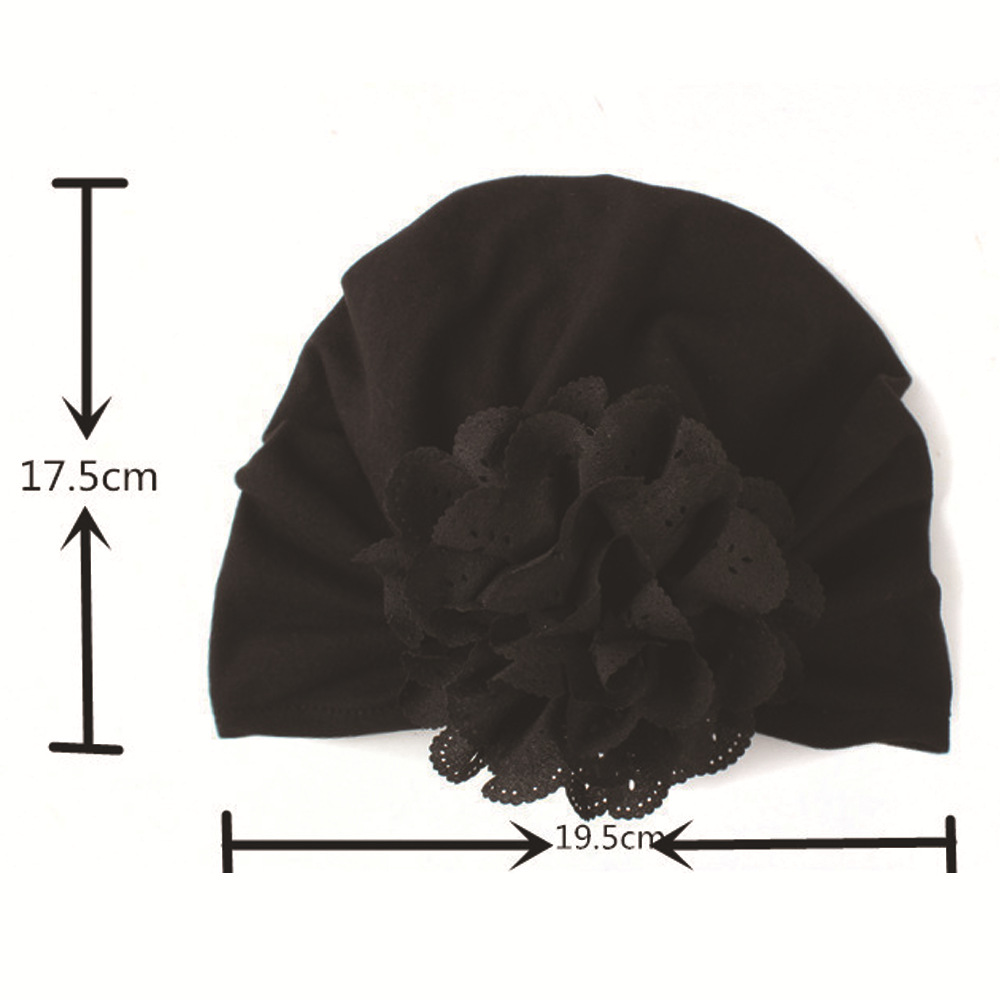 Picture of Autumn and winter New Baby products Children's hat hollow flower knot posmi industry style Indian hat baby hat