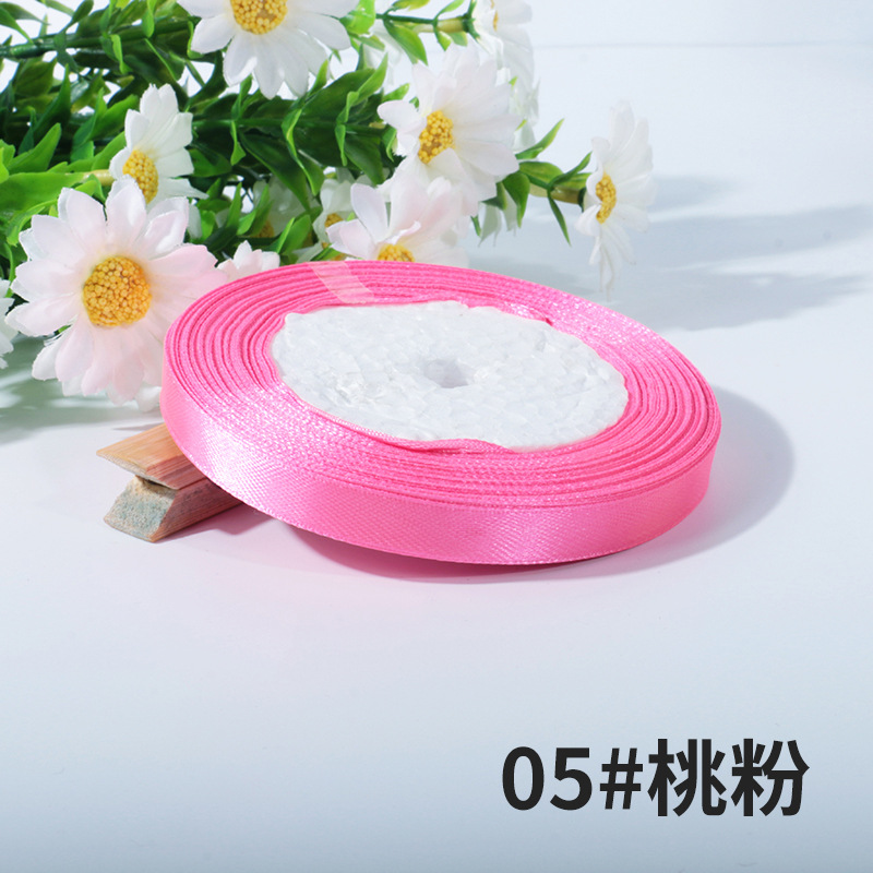 Picture of 1cm Ribbon Bow Ribbon Costume Gift Jacquard Ribbon Cake Packaging Ribbon Thread Ribbon Factory Wholesale