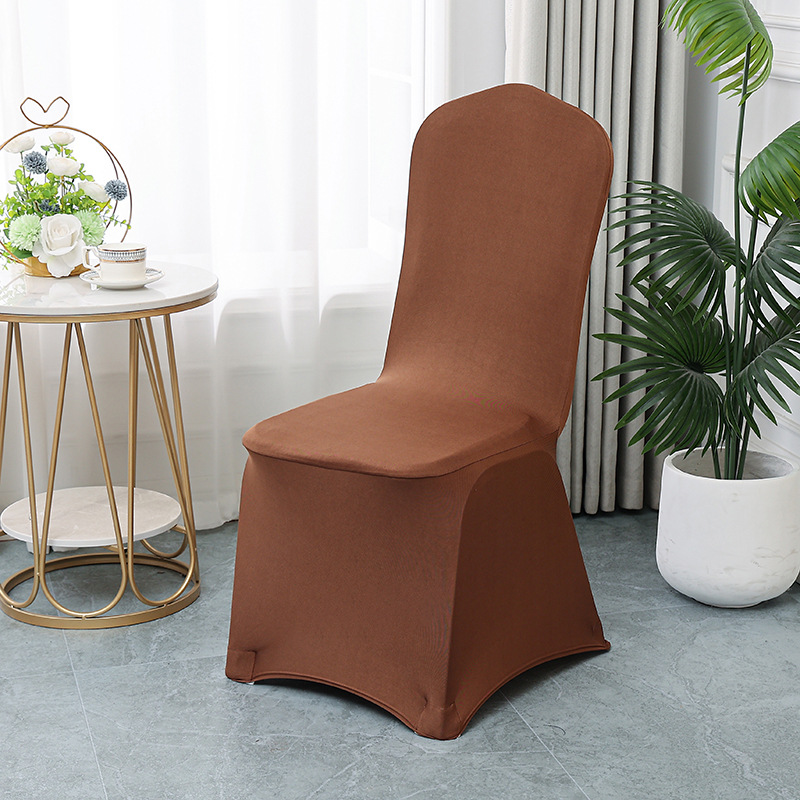 Picture of Elastic Chair Cover Thickened Hotel Chair Cover Wedding Banquet Hotel Wedding Universal Wedding Special All-inclusive