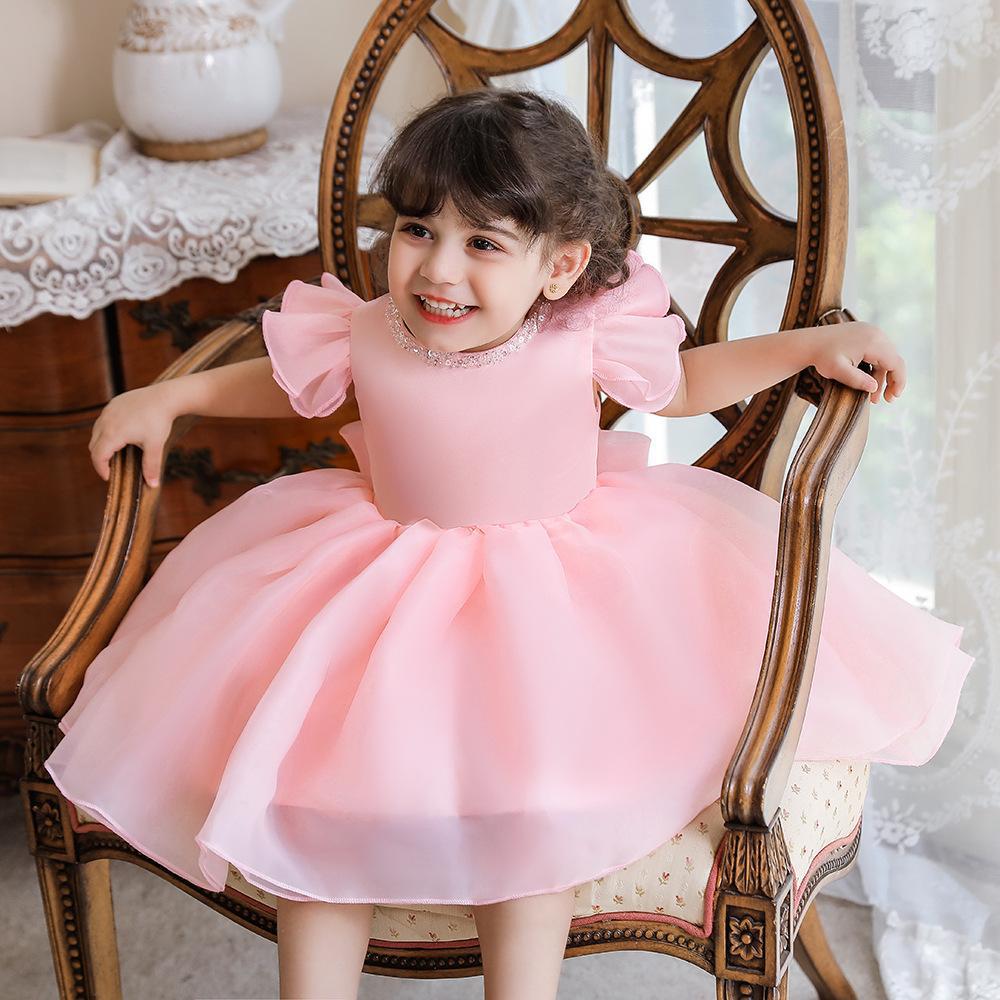 Children's Dress Baby One-year-old Princess Dress Flower Girl's Wedding Dress Little Girl's Dress children Dress
