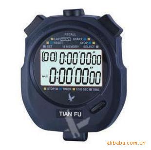 Supply Tianfu PC2810 sports stopwatch/two rows of 10 channels memory stopwatch