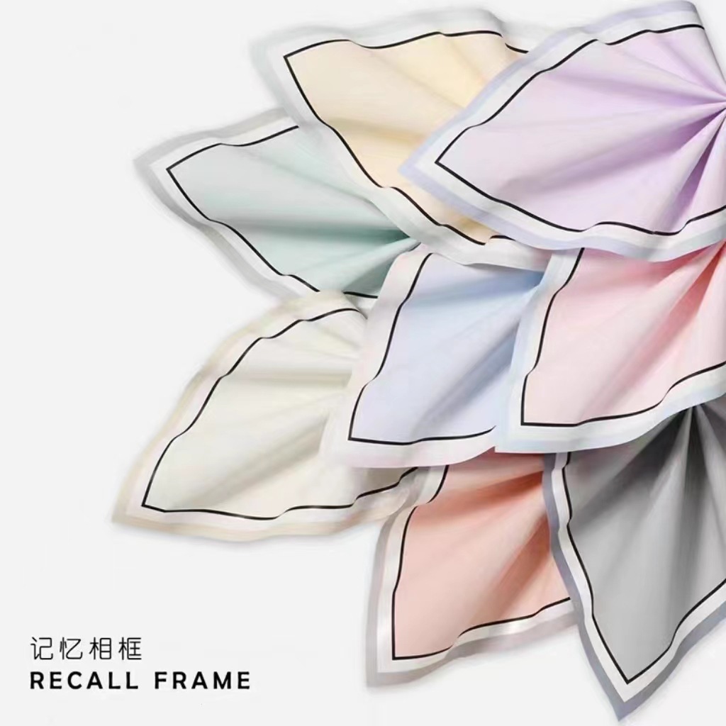 Korean Flower Wrapping Paper Memory Photo Frame Paper Border Paper Waterproof Bouquet Wrapping Paper