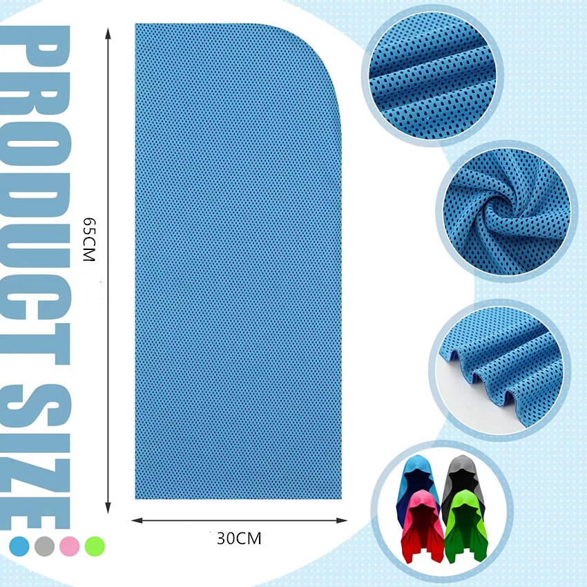Summer Cold sunscreen headwear towel outdoor fishing available sunscreen shawl headscarf cold cooling towel wholesale