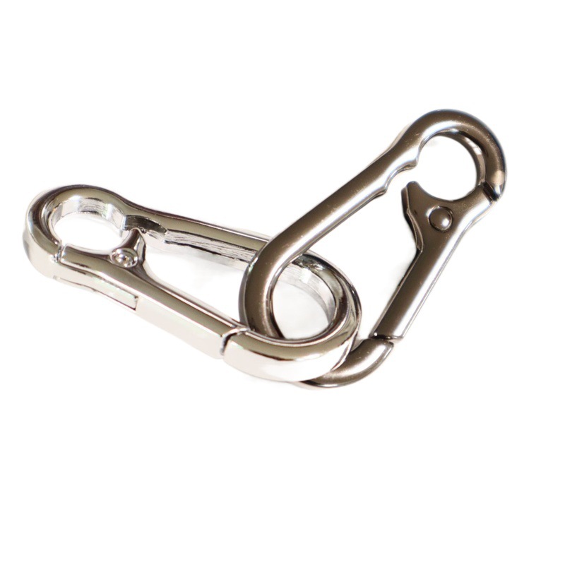 8-character mountaineering Matty buckle 2-Piece car keychain