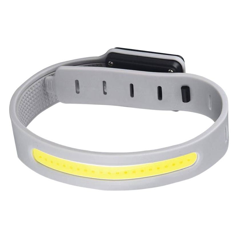 New COB night running riding flashlight strong light outdoor charging lightweight mini wrist backpack safety running light