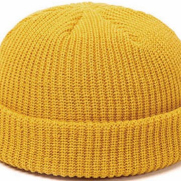 Picture of in stock Acrylic Double-Layer Hexagon Cut Anti-Edge Seamless Knitted Hat Pearl Melon Skin Knitted Hat Deshengyuan Clothing
