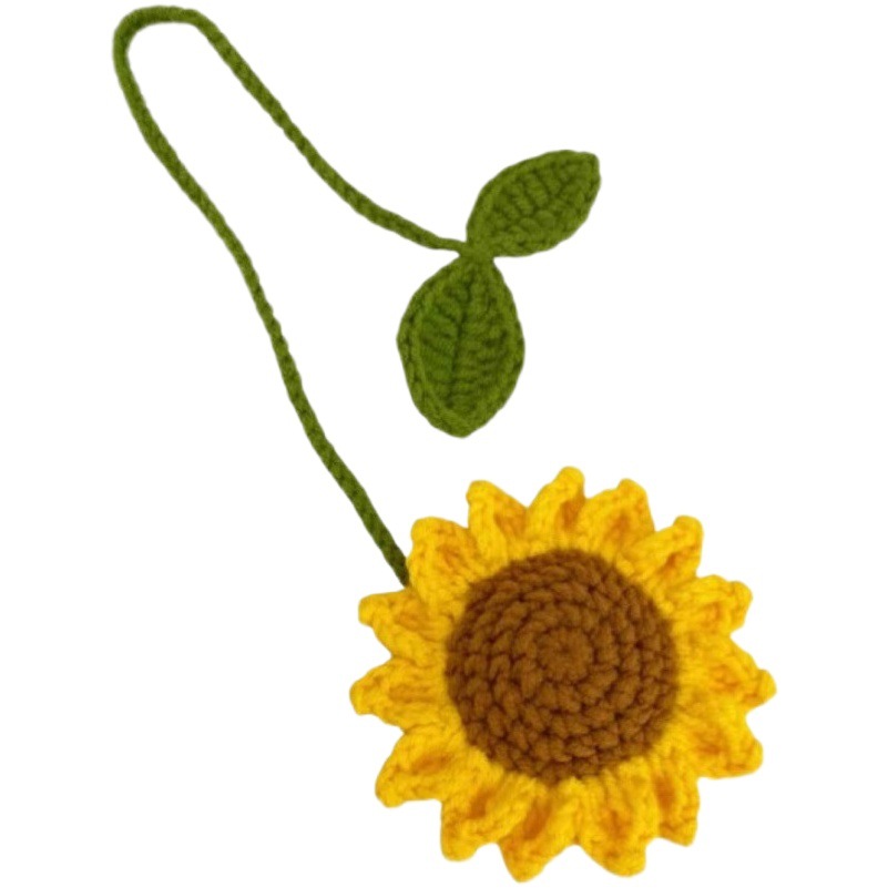 Sunflower pendant bag clothing accessories fashion matching Creative Design diy hand hook flower