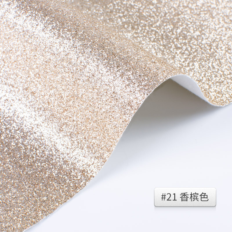 Picture of Glitter Cloth Pu Leather Fabric Glitter Christmas Glitter Sequin Textile Leather Glitter Clothing Accessories