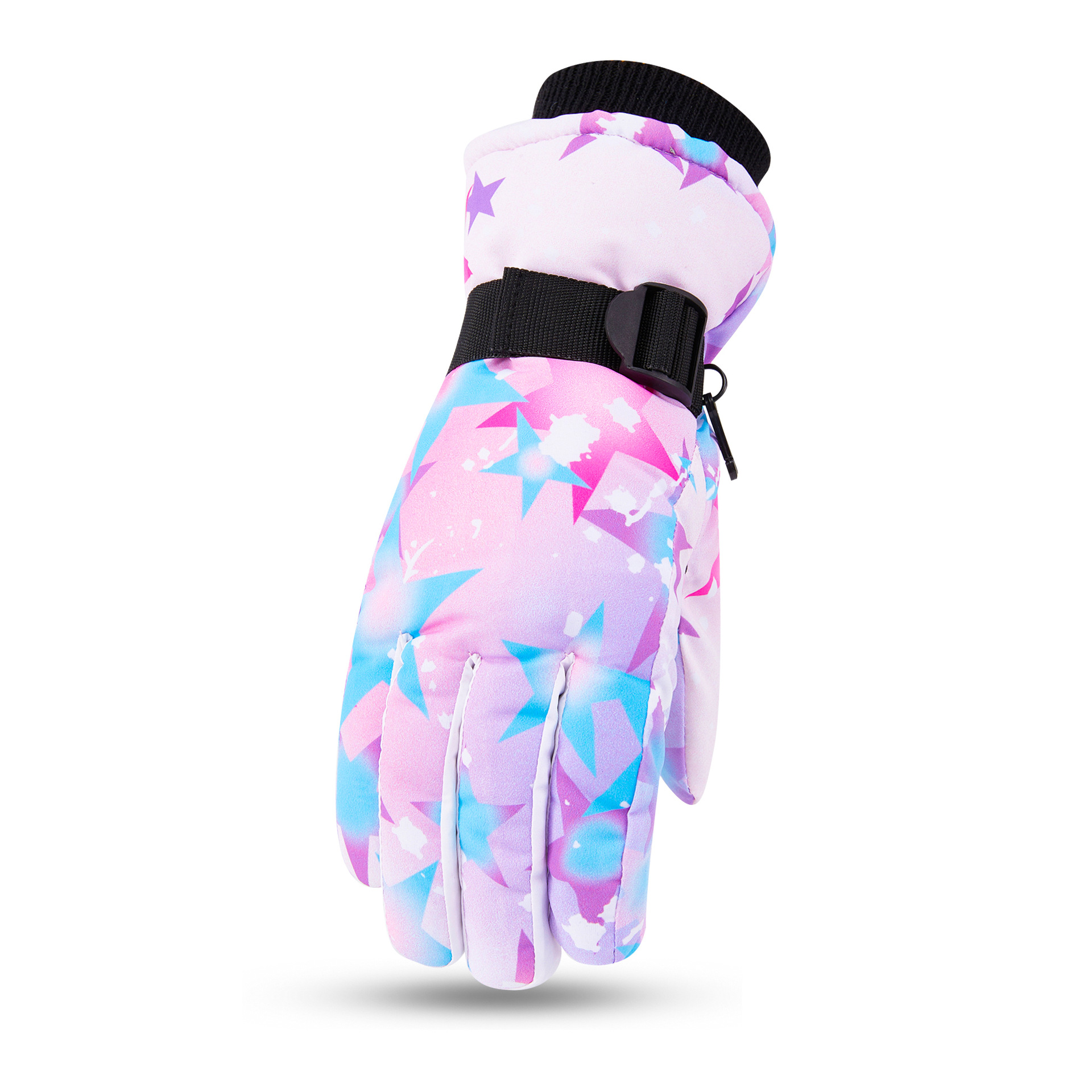 Picture of Cross-border Winter Children's Ski Gloves Thickened fleece-lined Non-slip Warm Outdoor Snow Wear-resistant Gloves for Boys and Girls