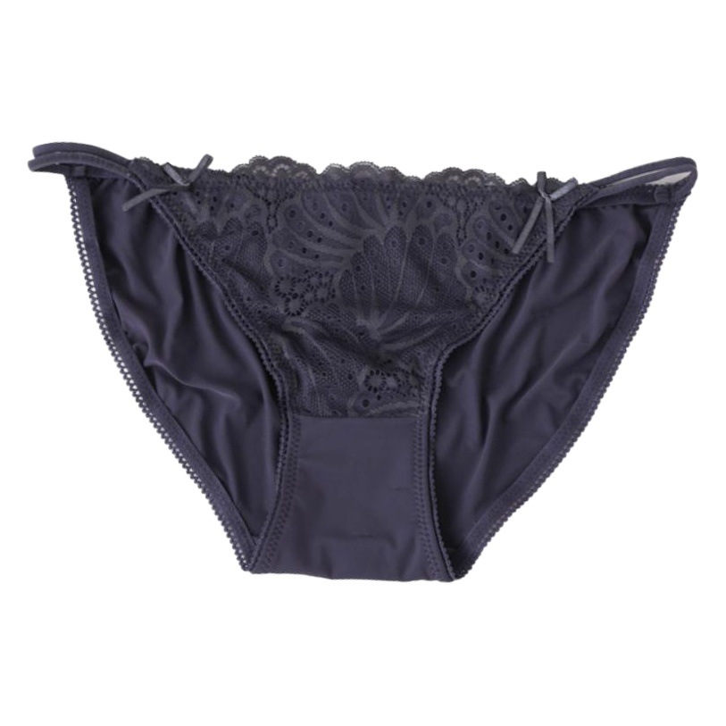 European and American low waist sexy Ice Silk ladies underwear hollow three-dimensional lace transparent girls underwear ML size