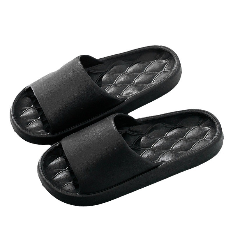Picture of Slip-on slippers men's summer home bathroom bath non-slip couple home slippers