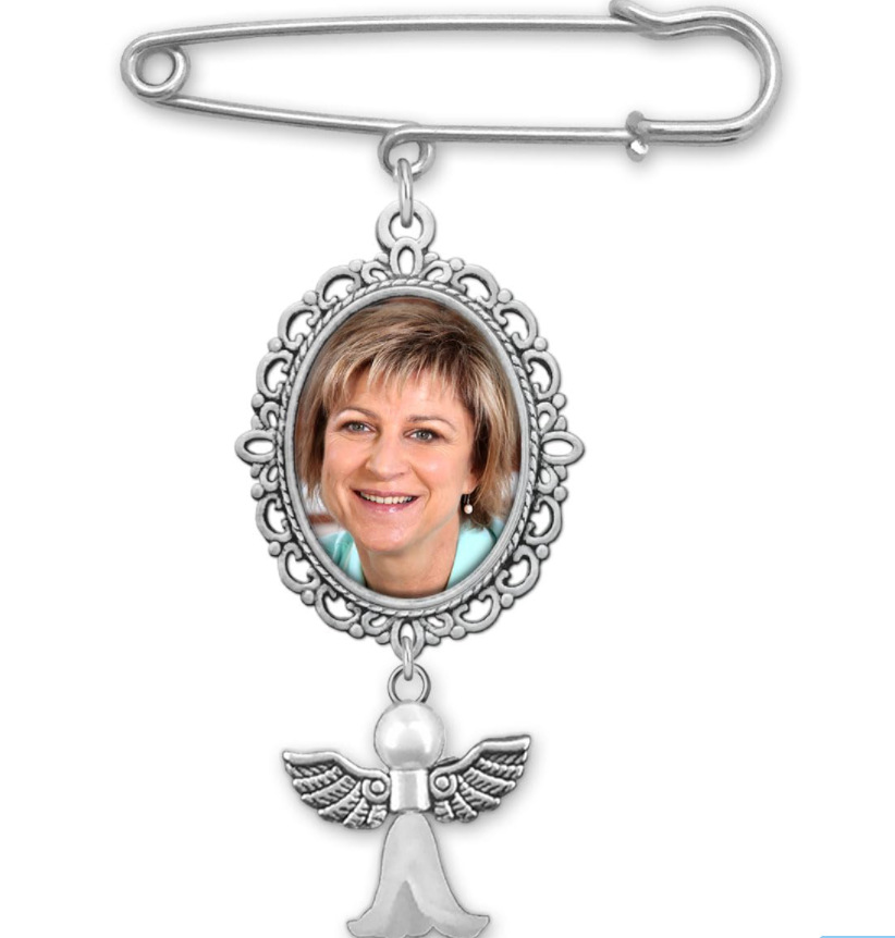 Picture of New Jewel Tray DIY Photo Frame Pendant Holiday Memorial Pendant Wedding Flower Decoration