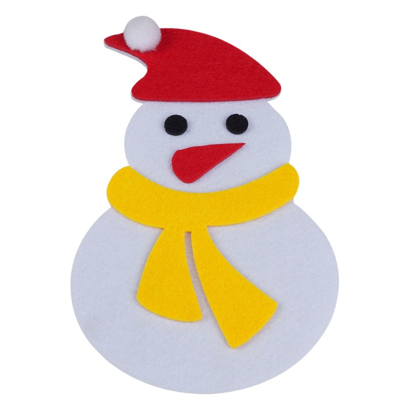 Amazon New Elk Felt Christmas Tree DIY Three-dimensional Painted Christmas Tree Christmas Holiday Decoration Pendant