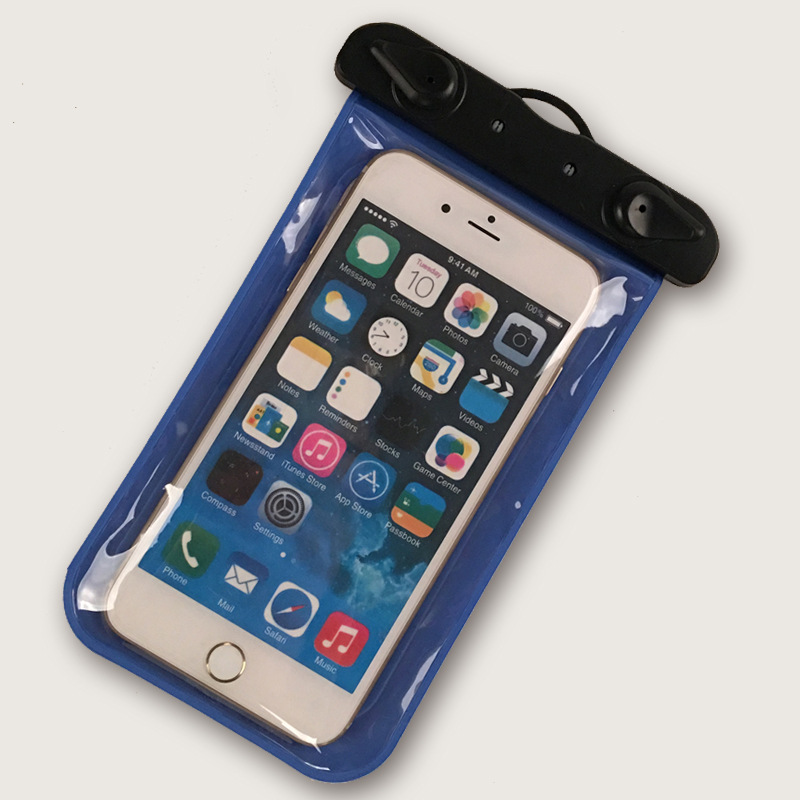 Picture of Wholesale Touch Screen Transparent Outdoor Swimming and Diving Supplies Mobile Phone Waterproof Bag New Apple Waterproof Mobile Phone Case