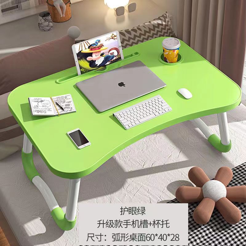Picture of Bed Desk Foldable Laptop Desk Student Bedroom Dormitory Study Desk Office Small Desk Portable