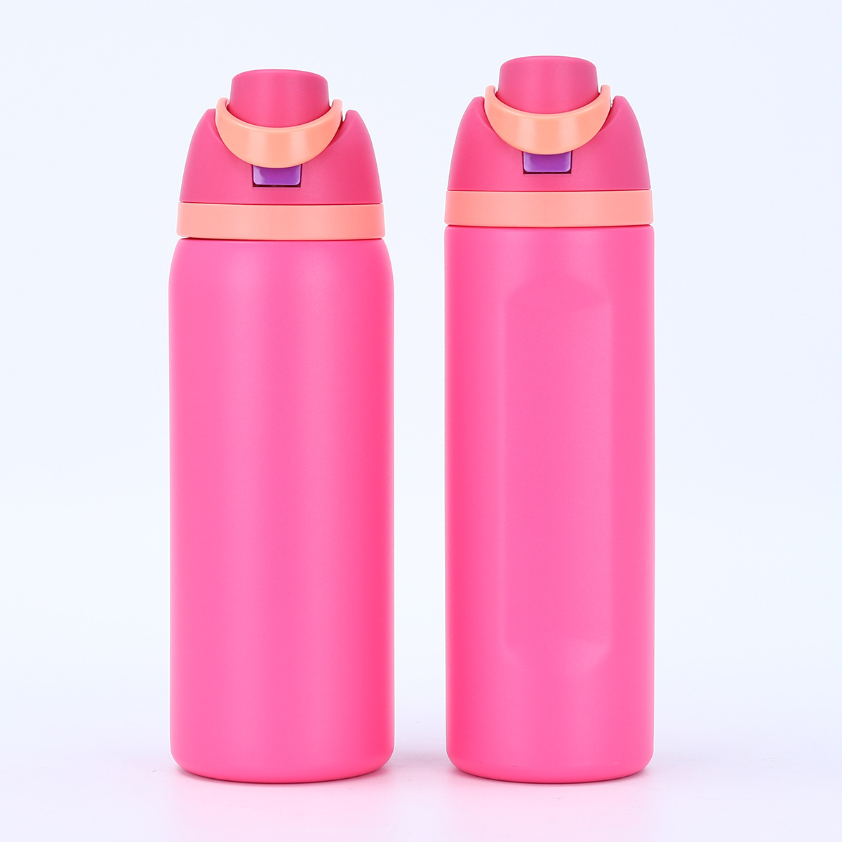 Picture of Cross-Border Fruit Cup 304 Stainless Steel Vacuum Portable Sports Water Cup Outdoor Portable Bouncing Double Drink Lid Thermos Cup