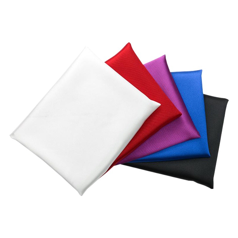 Picture of Thickened Stretch Satin Imitation Silk Fabric Polyester Ammonia Satin Cheongsam Wedding Dress Practice Clothes Fashion Fabric Multicolor Wholesale