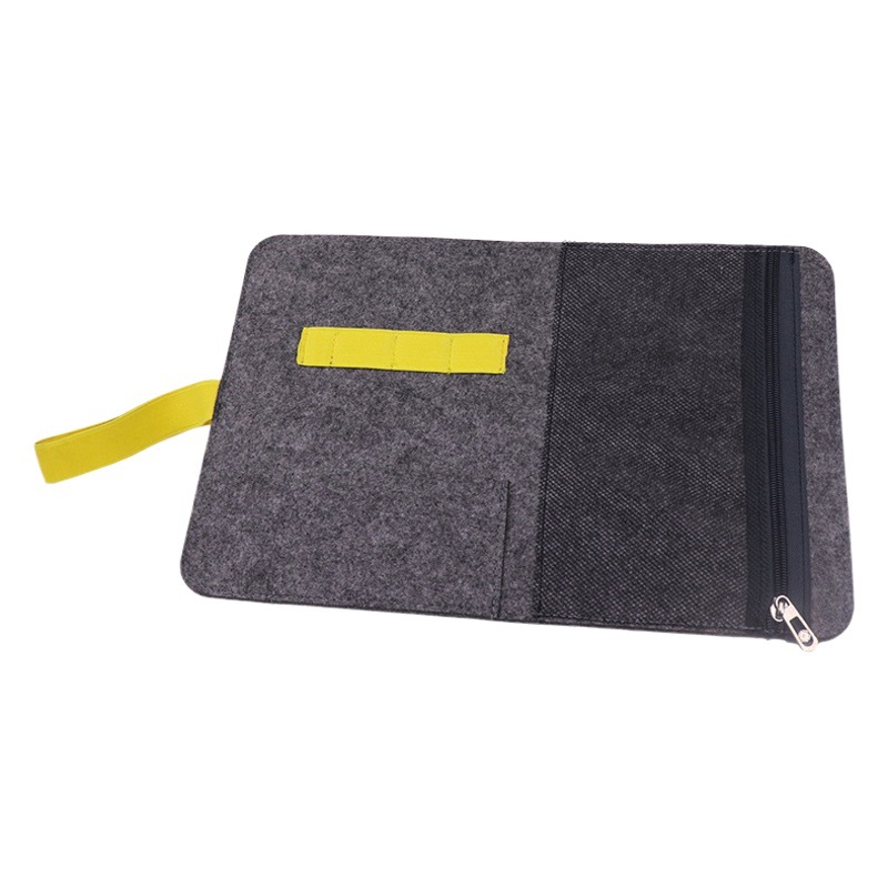 Wholesale felt Fashion felt laptop bag business data file file bag portable liner bag