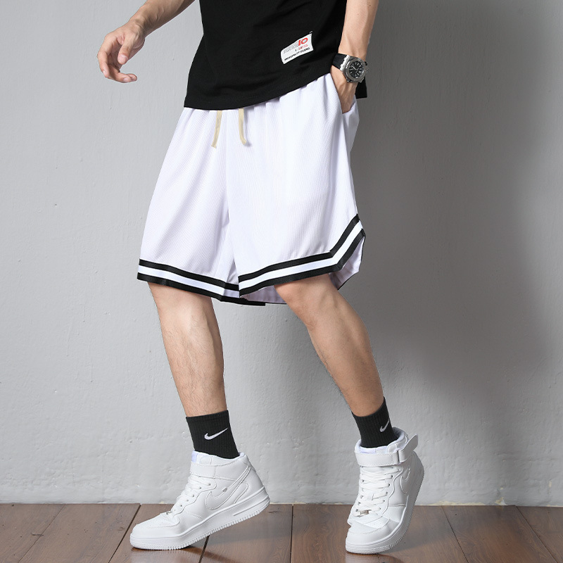 Picture of Basketball Shorts Men's Sports Loose Fashion Brand Boys Quick-drying American Men's Ice Silk Beach Fitness Shorts