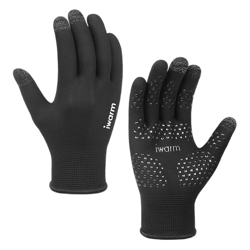 Love warm sunscreen gloves for men and women in spring and summer anti-ultraviolet driving non-slip touch screen riding gloves a generation of hair